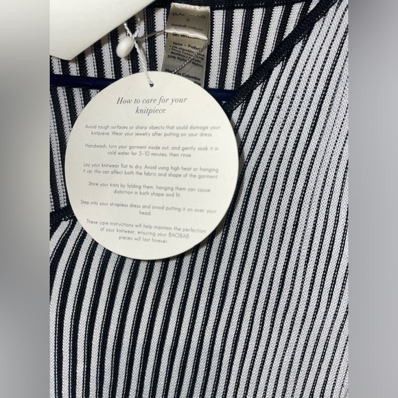 New! BAOBAB Ima Black and White Cut Out Maxi Dress 🖤 Small NWT! - Picture 16 of 16